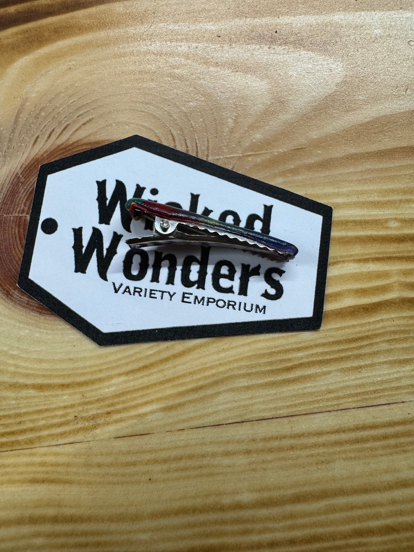 Multi color hair clip