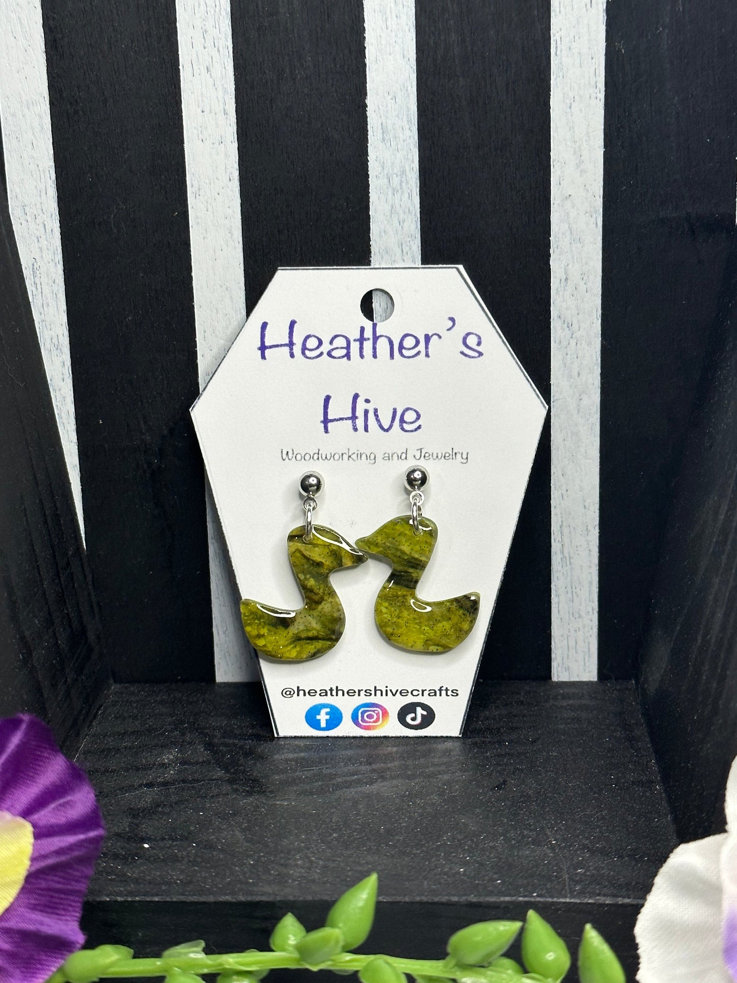 Ducky earrings-s