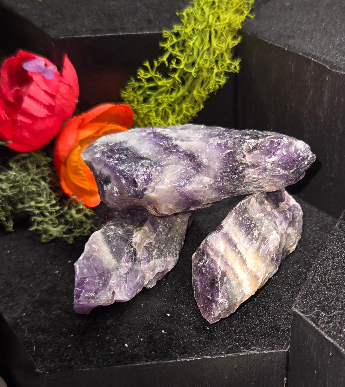 Large chevron Amethyst