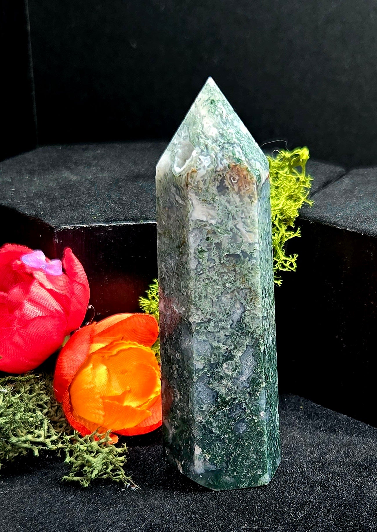 Moss Agate tower