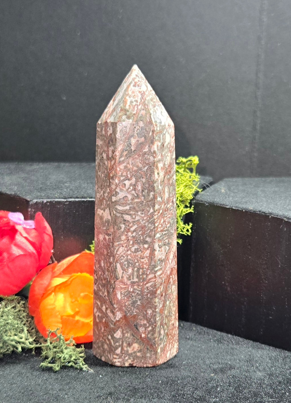 Leopard skin Jasper tower