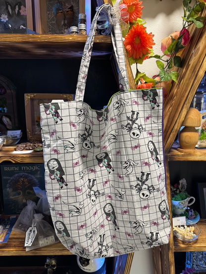 Large tnbc theme tote bag