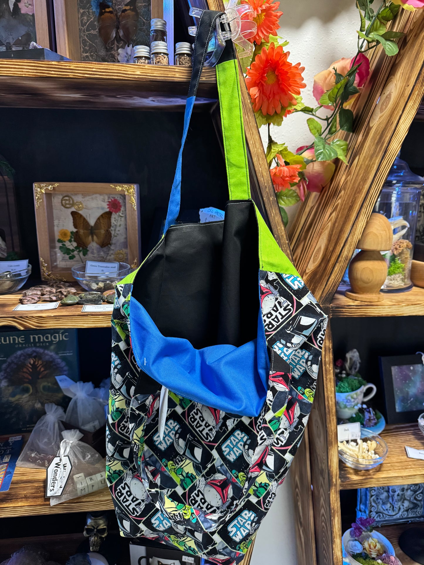 Large star wars theme tote bag