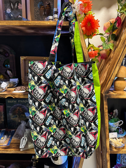 Large star wars theme tote bag
