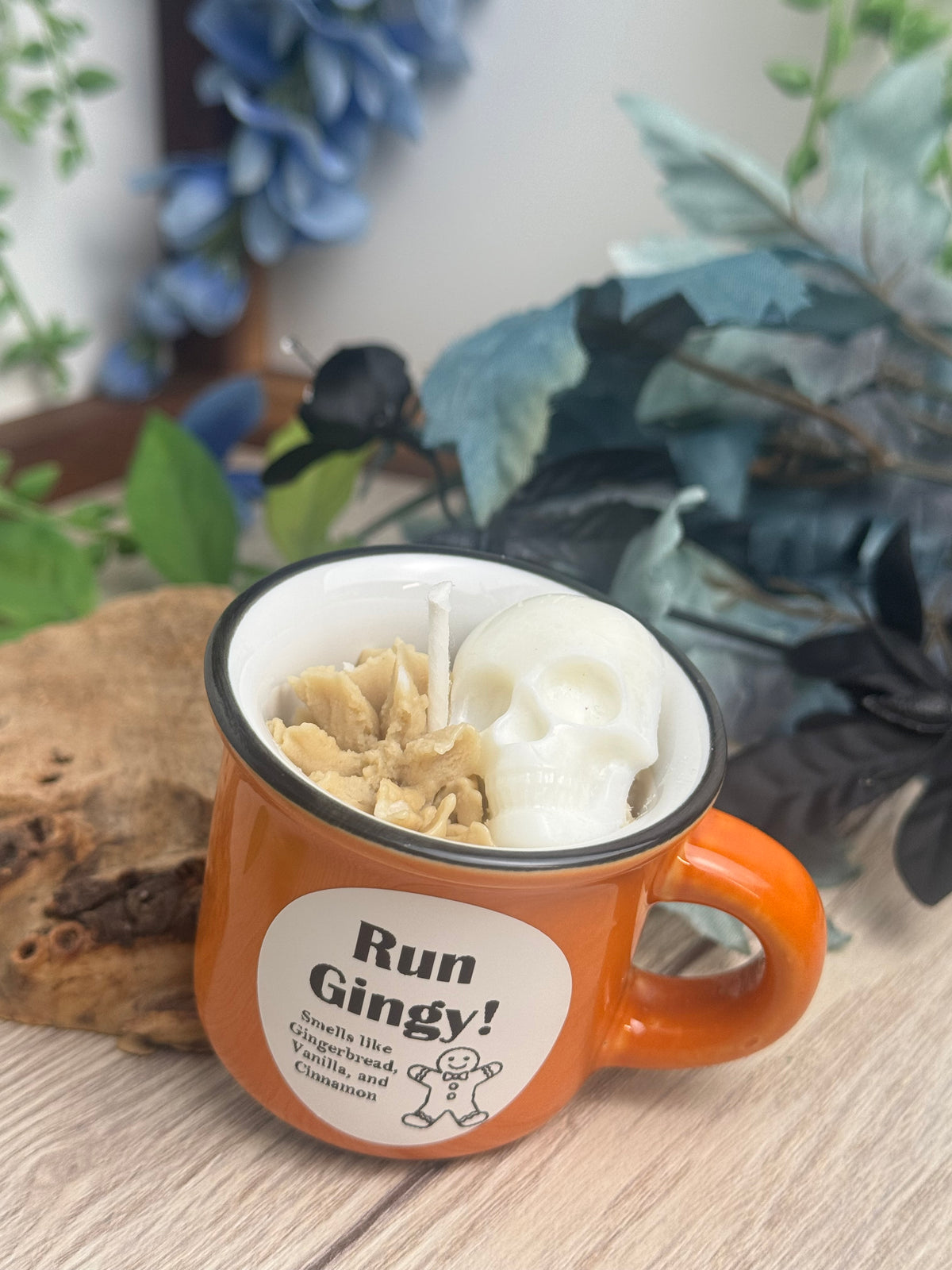 Run Gingy! in orange mug- scented candle