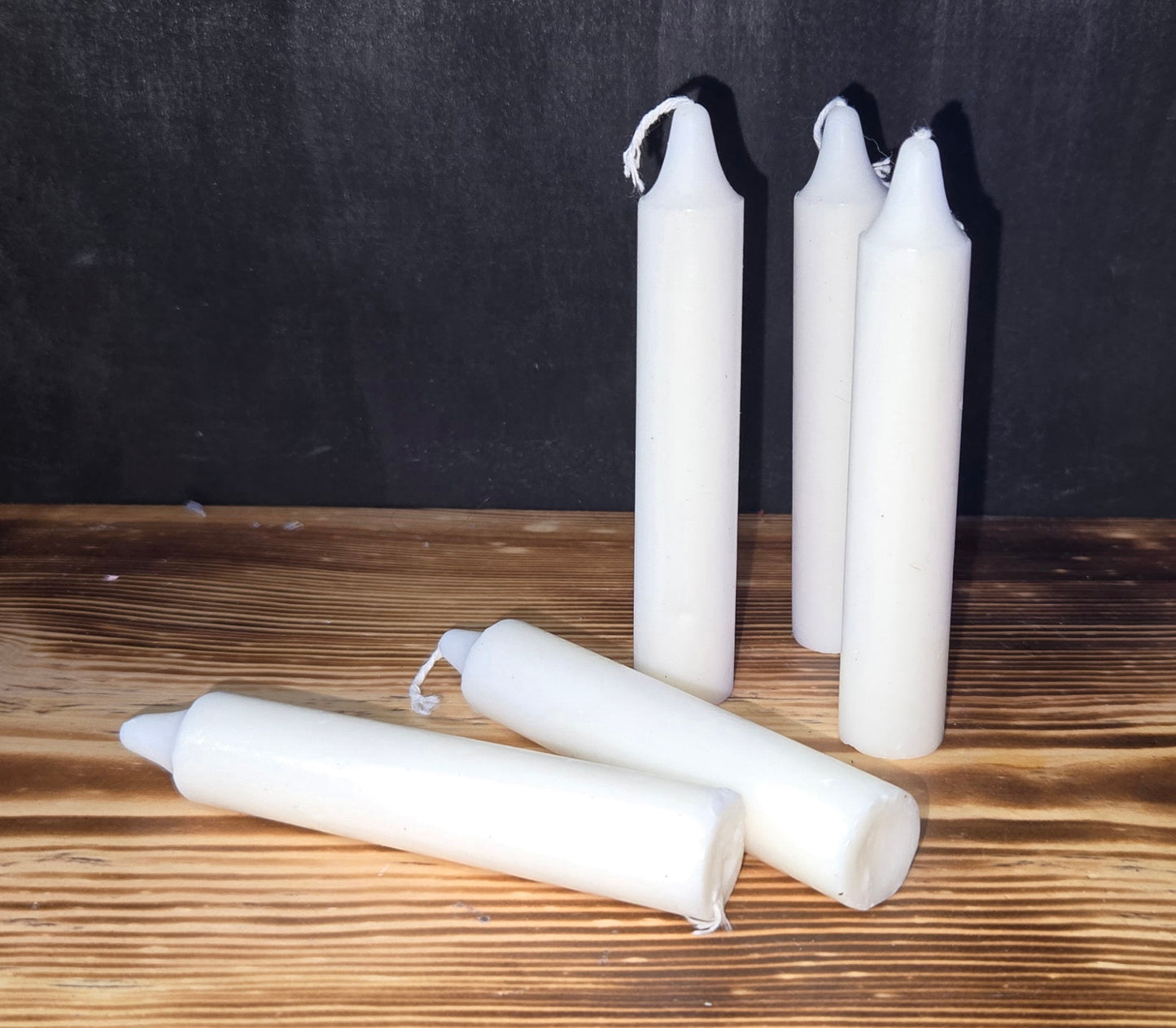 White candles