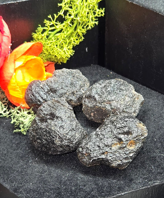 Agni Manitite Pearl of Divine Fire - Rare Tektite Stone | Metaphysical Crystal