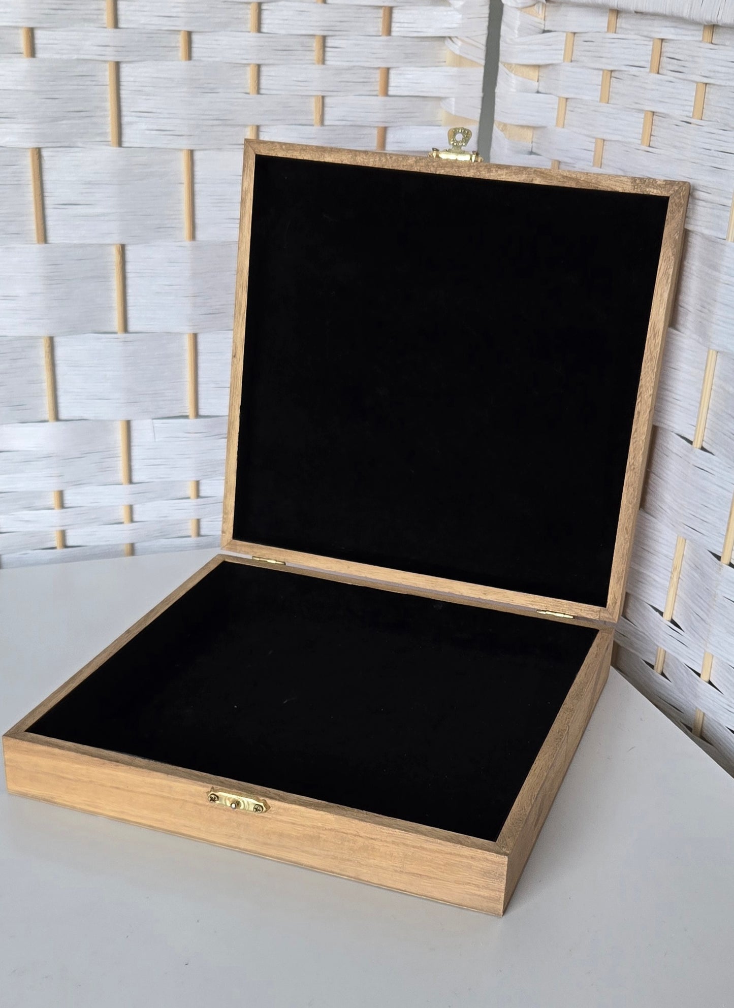 Fairy Crystal Box - Hand Painted Wooden Box with Crystals | Mystical Storage